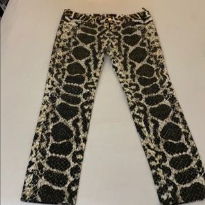 Roberto Cavalli ankle pants.